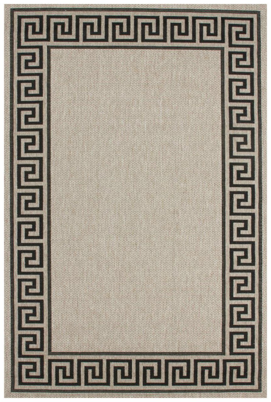 Covor Zara, Decorino, 60x110 cm, polipropilena, gri/negru - imagine 6